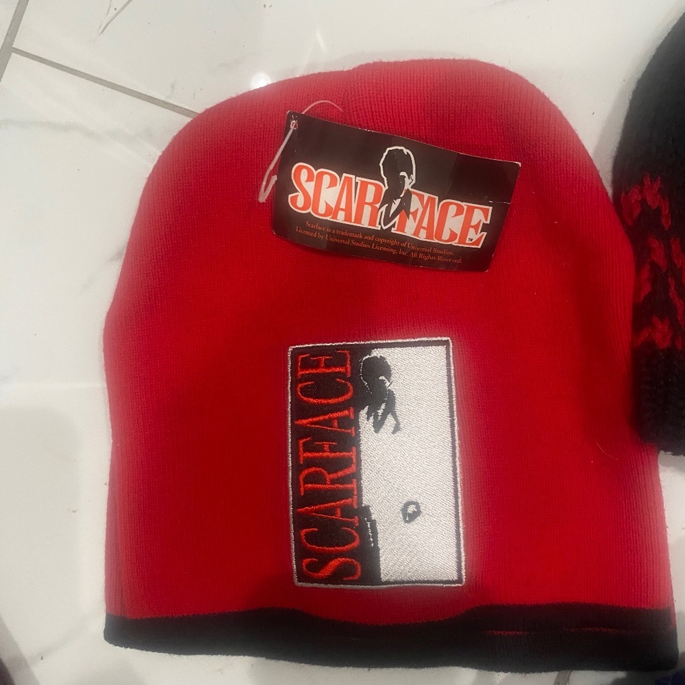 Unisex Vintage Collectible Scarface Cap One Size.